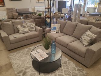 Sofa and Loveseat/ Financing Options Available 