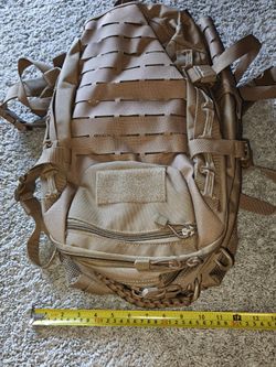 Brand New Coyote Brown Tactical Backpack Military Molle Hiking 30L