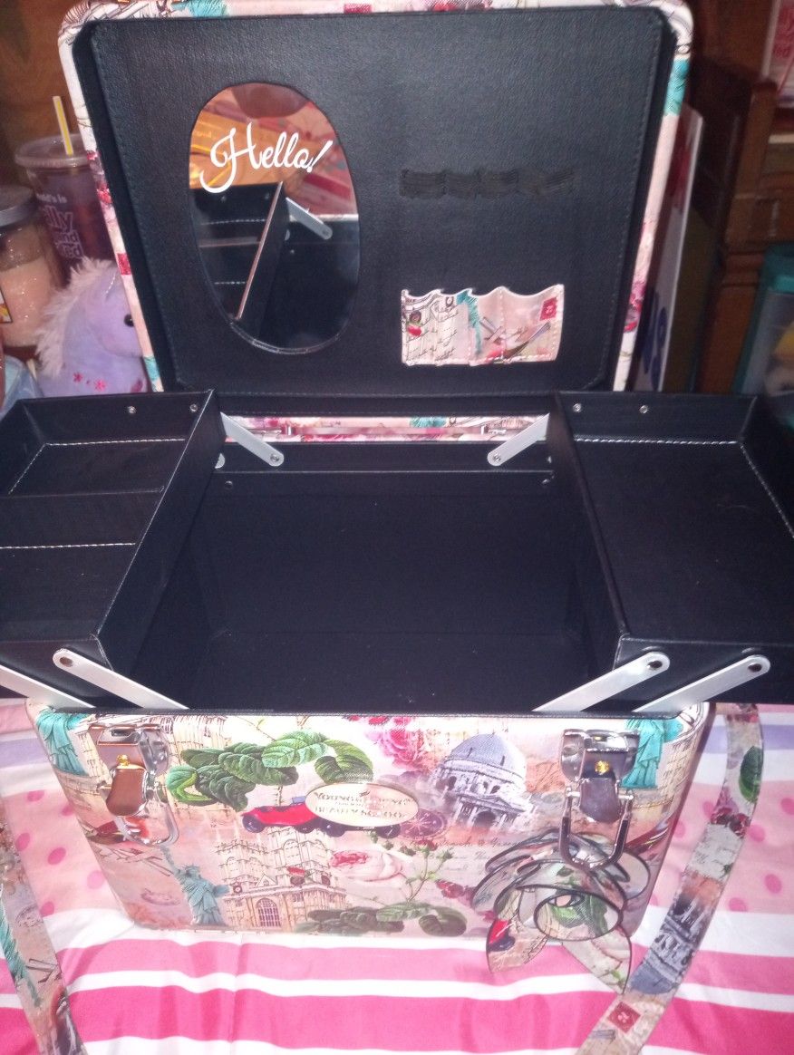 Makeup Train Case New