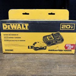 20V MAX Lithium-Ion 6.0 Ah Battery and Charger