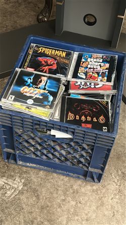 Lot of 40+ Vintage PC Games 2000s - GTA Vice City, Diablo, 007, Spiderman