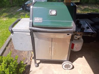 Gas weber grill works perfet