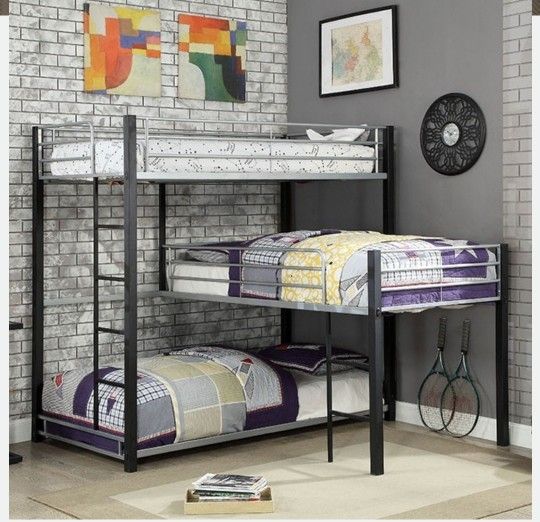 TRIPLE TWIN BUNKBED MATTRESS SOLD SEPARATELY NEW IN BOX FINANCY AVAILABLE