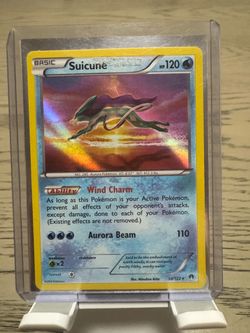 Pokémon Suicune 30/122 Holo Rare XY BREAKpoint 2016 Legendary
