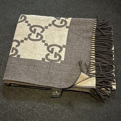 Gucci Wool GG Throw Cover