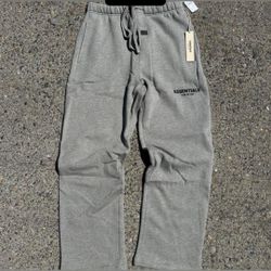 🔥 ESSENTIALS FEAR OF GOD BLACK SWEATPANTS – SIZE XL (FLEECE)