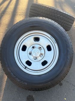 5lug dodge ram rims and tires