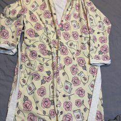 Disney Beauty and the Beast Floral Robe (Size S/M)