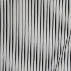 4 yards Ralph Lauren upholstery fabric - blue / white stripe
