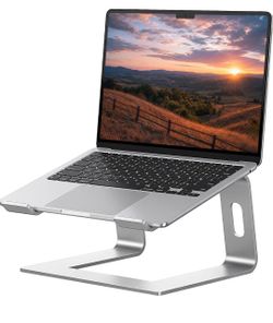 Aluminum Laptop Stand Silver