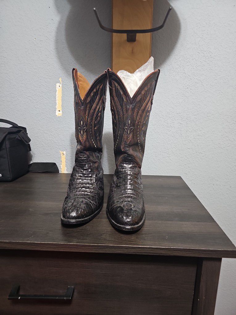 Genuine Cayman Cowboy Boots Size 10