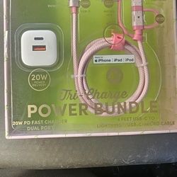 Brand New Tri-Charge Power Bundle Charging Set