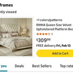 Brand New Queen Bed Frame, Still In A Box