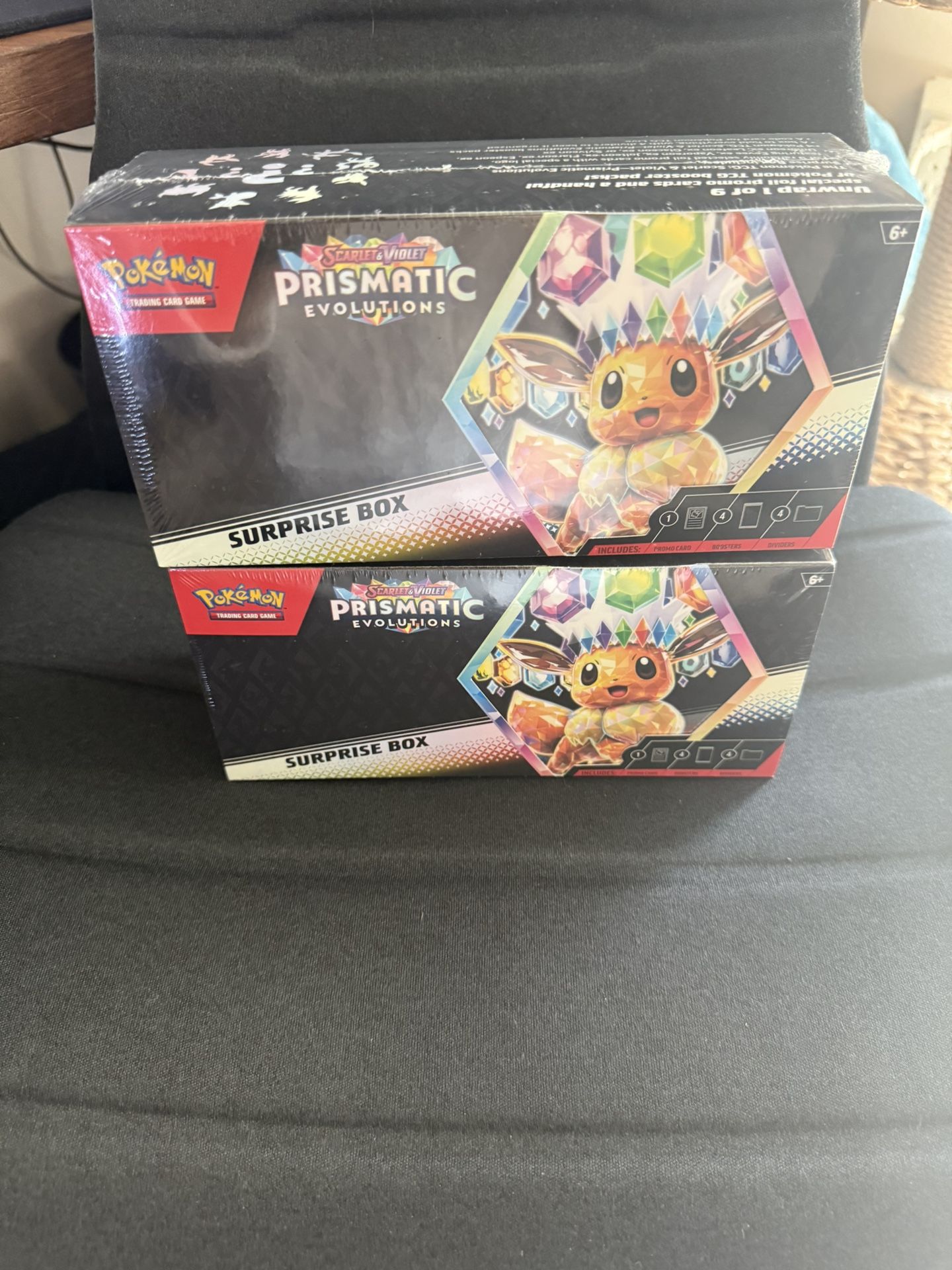 Prismatic Evolutions Surprise Box X2
