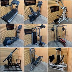 Tons Of Gym Equipment- Squat Rack, Leg Press, Full Gym, Smith Machine, Home Gym, Pullover, Benches, Curl /Extension, Hack Squat- Cybex, Nautilus, Flex