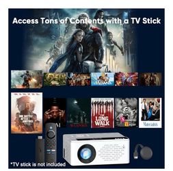 TMY 1080P full HD portable mini projector