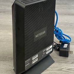 NETGEAR Nighthawk Cable Modem WiFi Router Combo C7000v2, AC1900, Cox