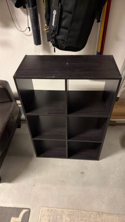 11” cube shelving unit