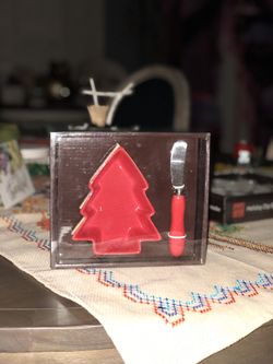 Holiday Dip Bowl With Spreader - EACH