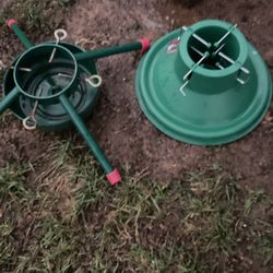 Two Very Good Christmas Tree’s Bases For For $30 (NO SHIPPING)