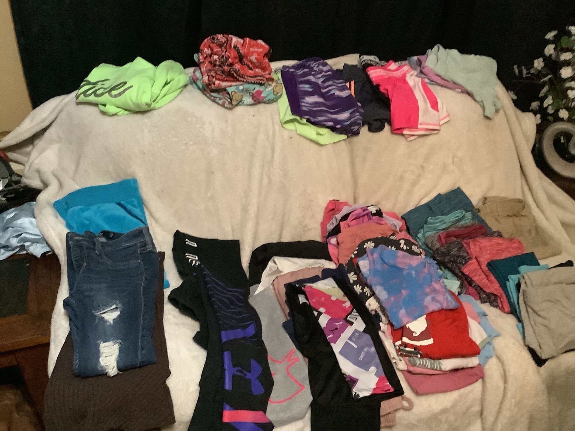 Girls Size 10-12 Clothing Lot Over 50 Items!!!!!!