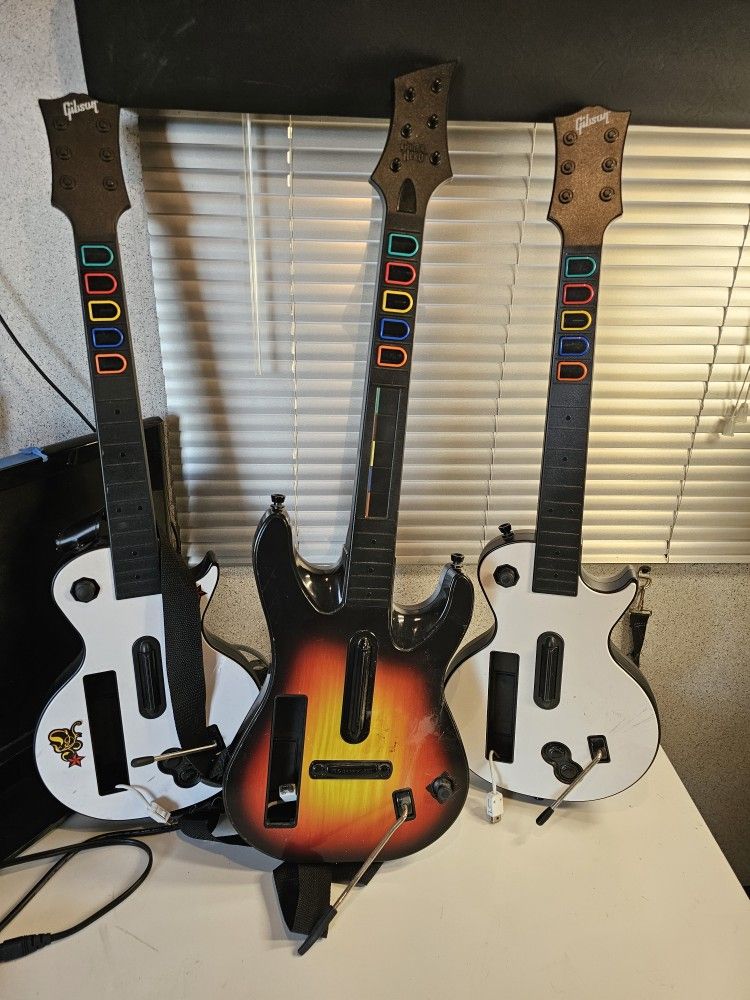 Wii Guitar Lot