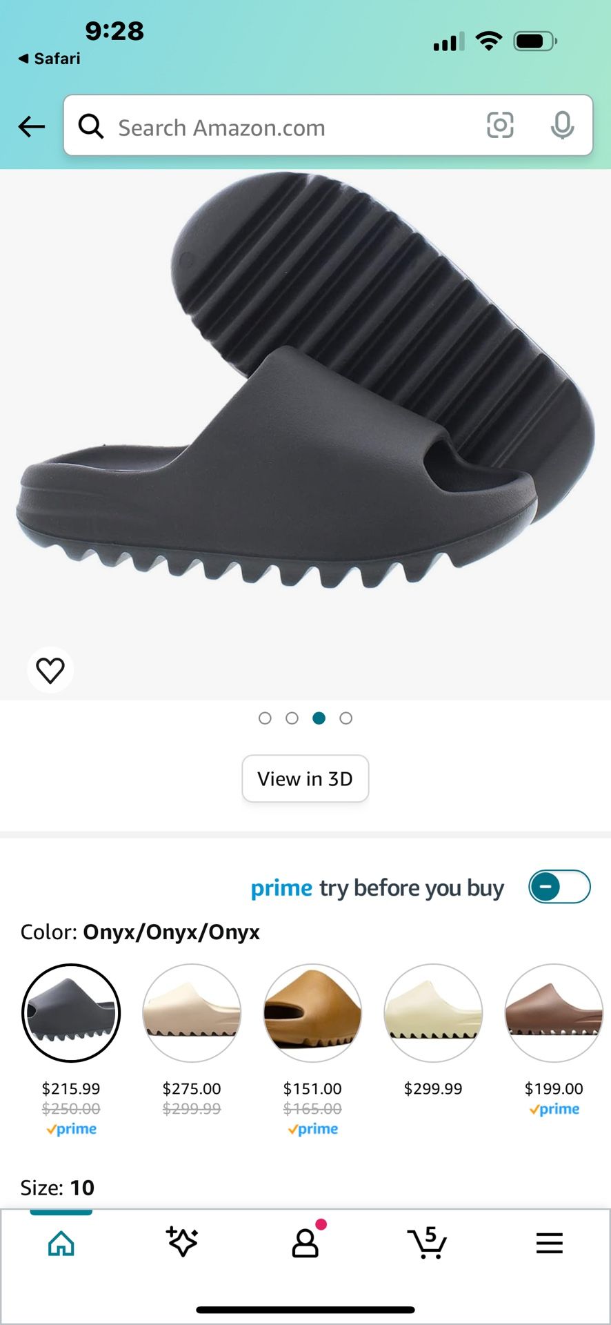 New Yeezy Size 10