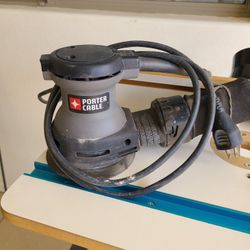 Porter Cable 8 Hole Palm Sander, Used Good Condition