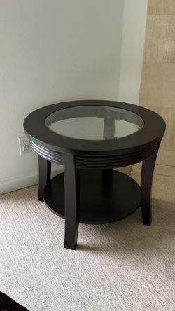 Round table for living room