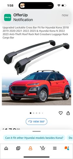 Hyundai Kona 2018-2022 Roof Rack New In Box