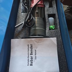 Portable Hydraulic Rebar Bender
