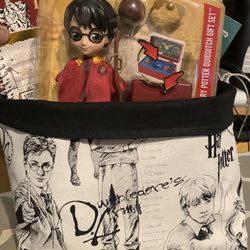 Harry Potter Fabric Bag And Accessories 