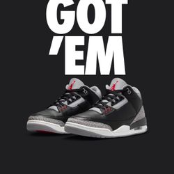 Jordan cement 3  size 12