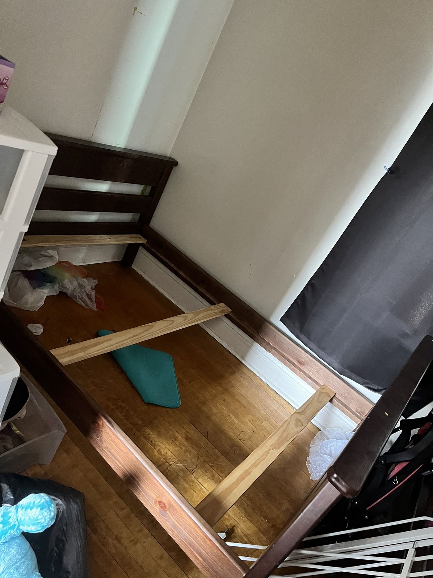 Bunk bed Taken Apart