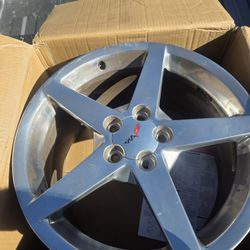 Corvette C6 Wheels Polished aluminum