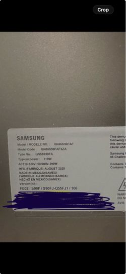 Samsung s90f Oled TV 55” new