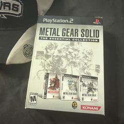 Ps2 Metal Gear Solid  Essentials 1 2 3 Box