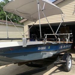 16 Foot Boat  and Trailer 