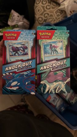 Pokemon Knock out boxes