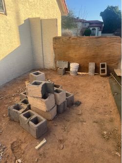 Cement blocks