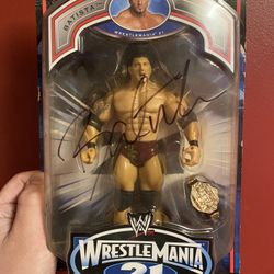 Batista Signed Action Figure