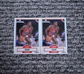 Harvey Grant Fleer 90 Cards 