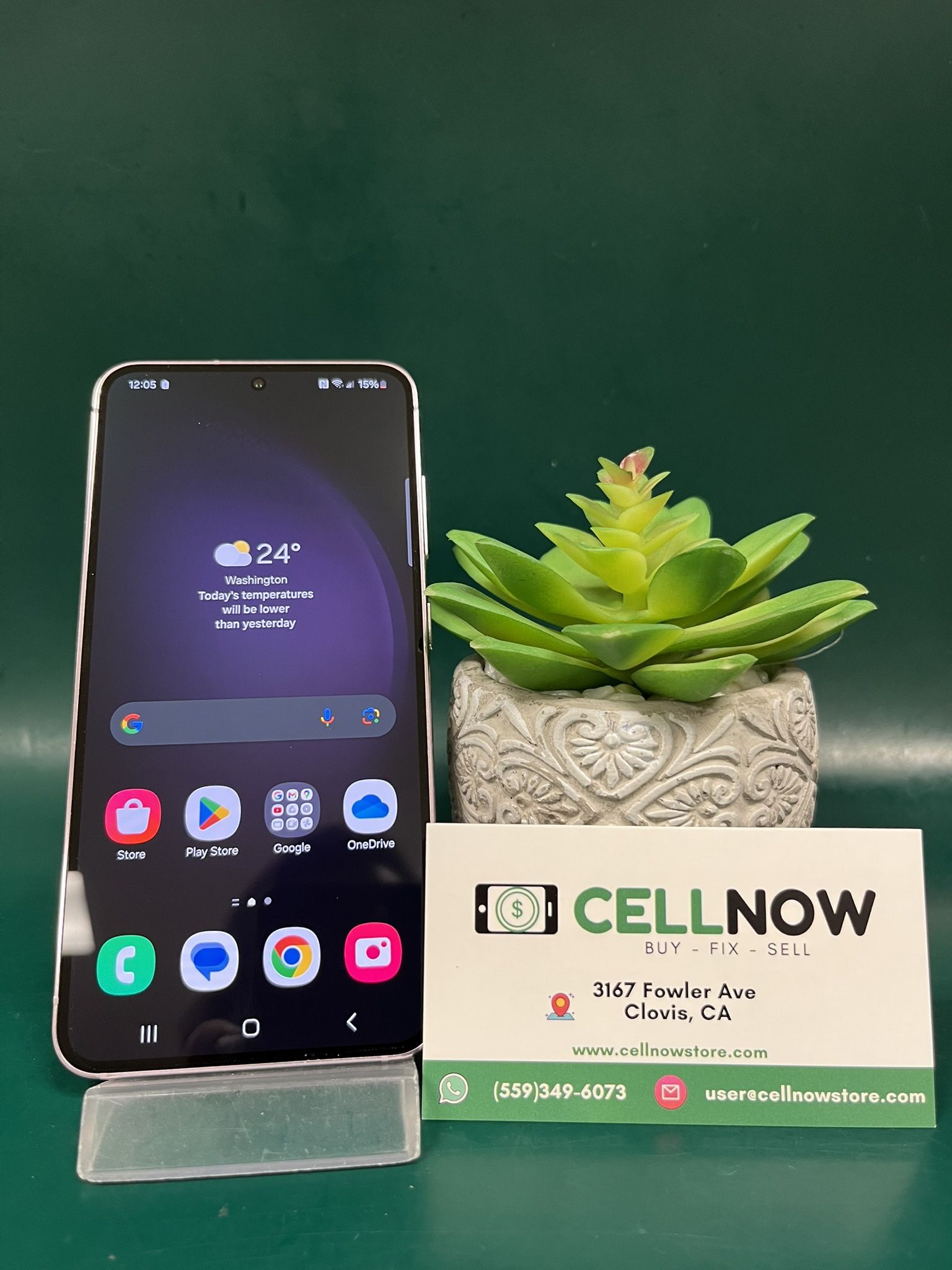 Samsung Galaxy S23 Unlocked 128GB - Pink