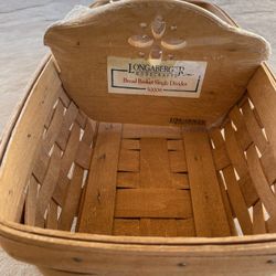 Vintage Longaberger Bread Basket 