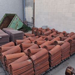 Roofing Materials Clay Tiles, Cement Tiles.
