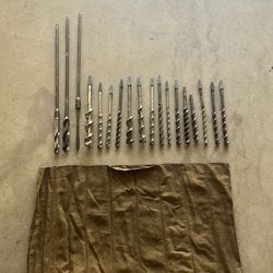 Vintage drill bits