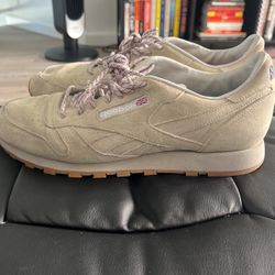 Kendrick Lamar Red and Blue Reebok Classic leather