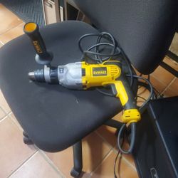 Yellow Dewalt Hammerdrill