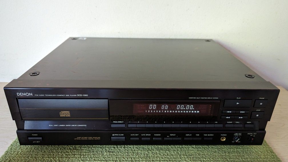 Vintage DENON DCD-1560 HiFi Stereo CD Player Audiophile