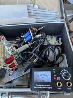 Tattoo machine and extras/skins